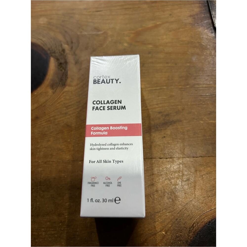 NIB Cortex Beauty Collagen Face Serum Firming Elasticity 1 oz 30 mL - Picture 2 of 6